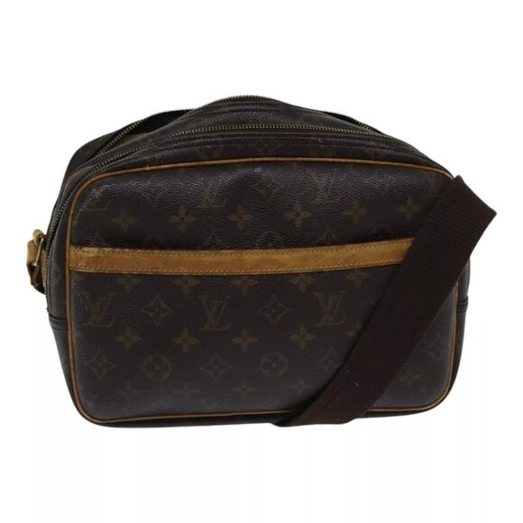 LOUIS VUITTON Monogram Reporter PM Shoulder Bag M45254 LV Auth bs17676 - Picture 1 of 16